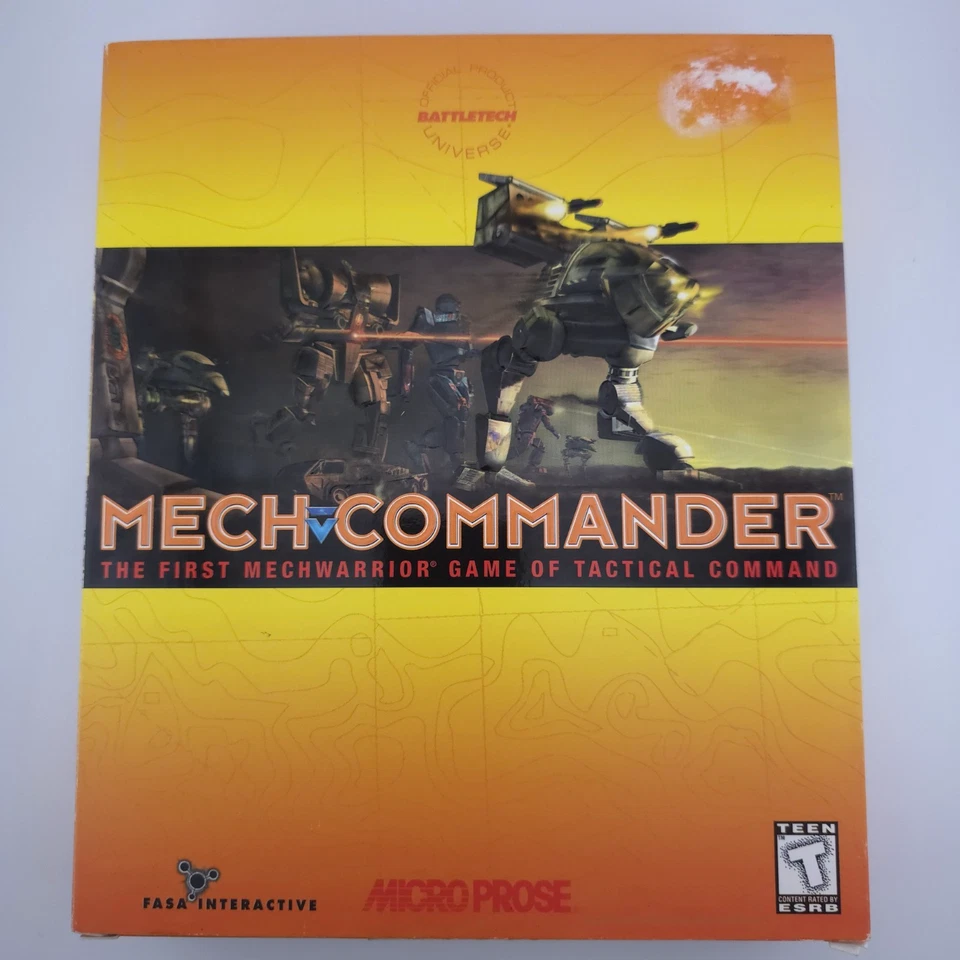 MechCommander, 1998, Big Box, New & Sealed - Image 2 of 4