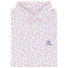 RHOBACK The American Icon Performance Polo Mens XL Golf Shirt Patriotic