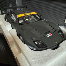 Kyosho 1/18 Ferrari 575 GTC matte black Minicar
