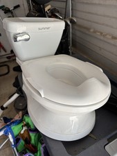 Ingenuity Summer My Size Potty Chair and Toddler Training Toilet White