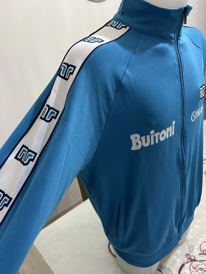 Giacca Vintage Napoli NR Buitoni Maradona 1986/87 Foto 4 de 4