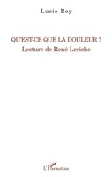Lucie Rey | Qu'est-Ce Que La Douleur ? | Taschenbuch | FranzöSisch (2020)