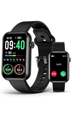 Smart Watch Fitness Tracker Answer/Make Call 24/7 Heart Rate Spo2 Blood Press...