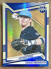 2022 Panini Elite Extra Edition - Chase Meidroth #129 Aspirations Blue /349 (RC)