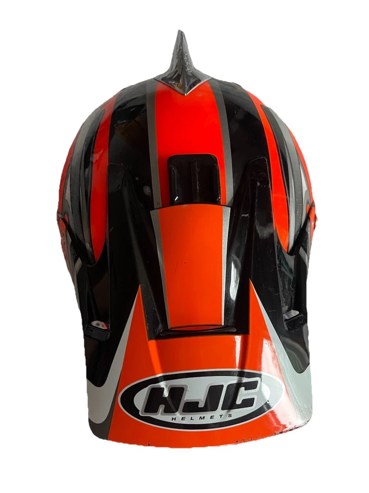 Casco de motocross HJC CL-X4 “Cell” naranja cara abierta mediano Foto 3 de 4