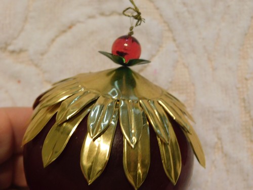 LOTE DE FRESA SOPLADA A MANO DIORAMA BOLA VIDRIO BOLA VIDRIO ADORNO NAVIDAD VINTAGE - Imagen 5 de 21