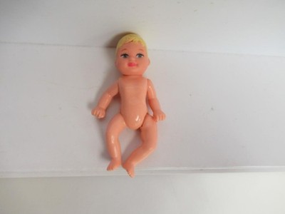 Barbie Happy Family Blonde Baby Krissy Jointed Hole on Back