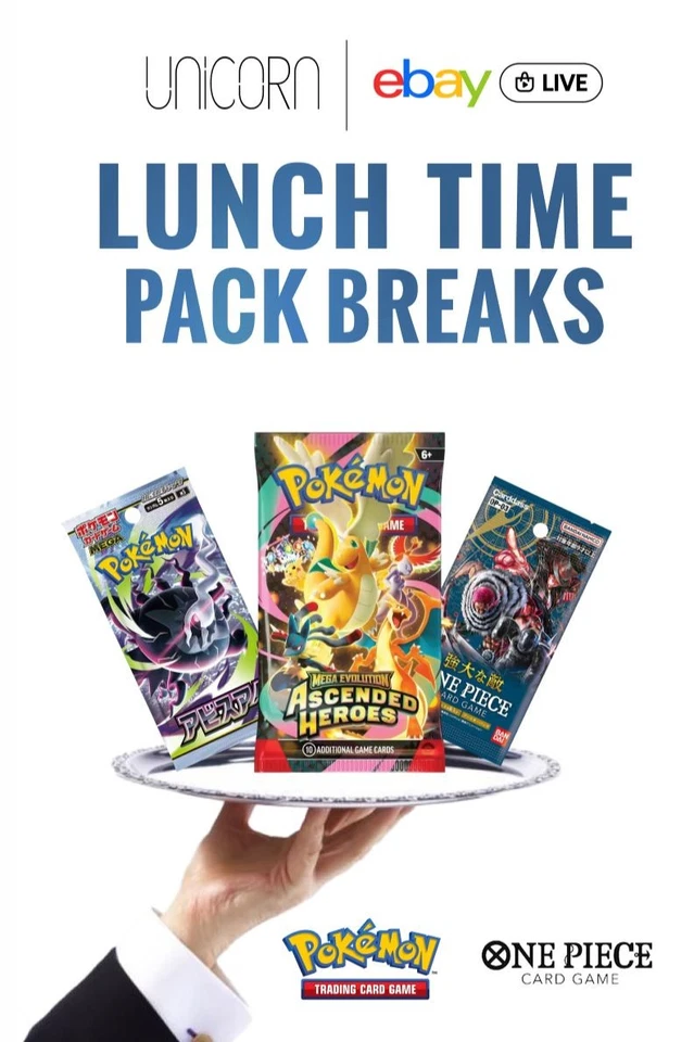 CHEEKY LUNCHTIME POKEMON & ONE PIECE RIP & SHIP