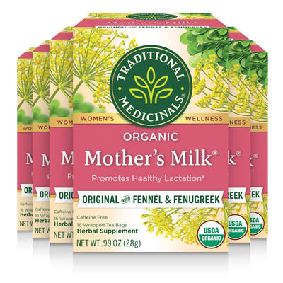 - Organic Mother'S Milk Herbal Tea (6 Pack) - Promotes Healthy Lactation in Brea