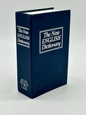 Diversion Book Safe with Lock Hidden Storage Box English Dictionary 2 Keys
