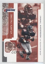2001 Fleer Game Time Jamal Anderson #89