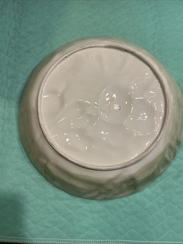 Vintage 1986 Fitz & Floyd Large 14" Centerpiece Bowl Relief Vegetables NICE - Picture 13 of 16