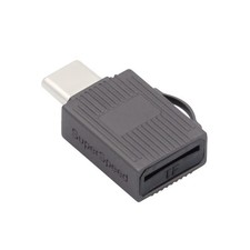 Cablecc 5Gbps USB 3.0 Type C USB-C to Micro SD SDXC TF Grey OTG