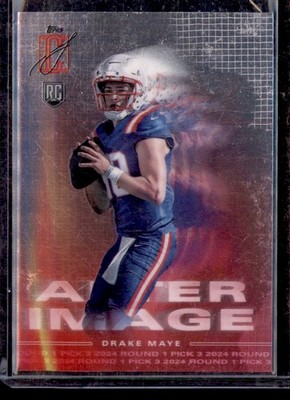 2024 Topps Signature Class #AI-8 Drake Maye After Image
