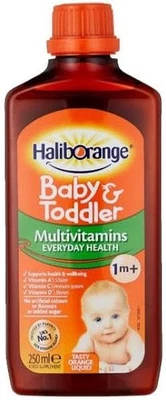 Haliborange Baby and Toddler Multivitamin Liquid, 250ml
