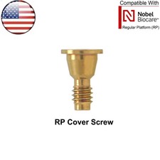 US Dental Healing Cap Abutments Cover Screw Compatible with Nobel Biocare NP/RP