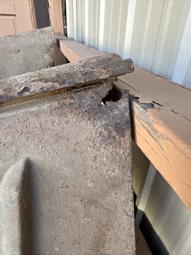 1935 Ford Truck Hood REAL Original Steel Patina Pickup Hot Rod Rat VINTAGE 35 - Picture 13 of 24