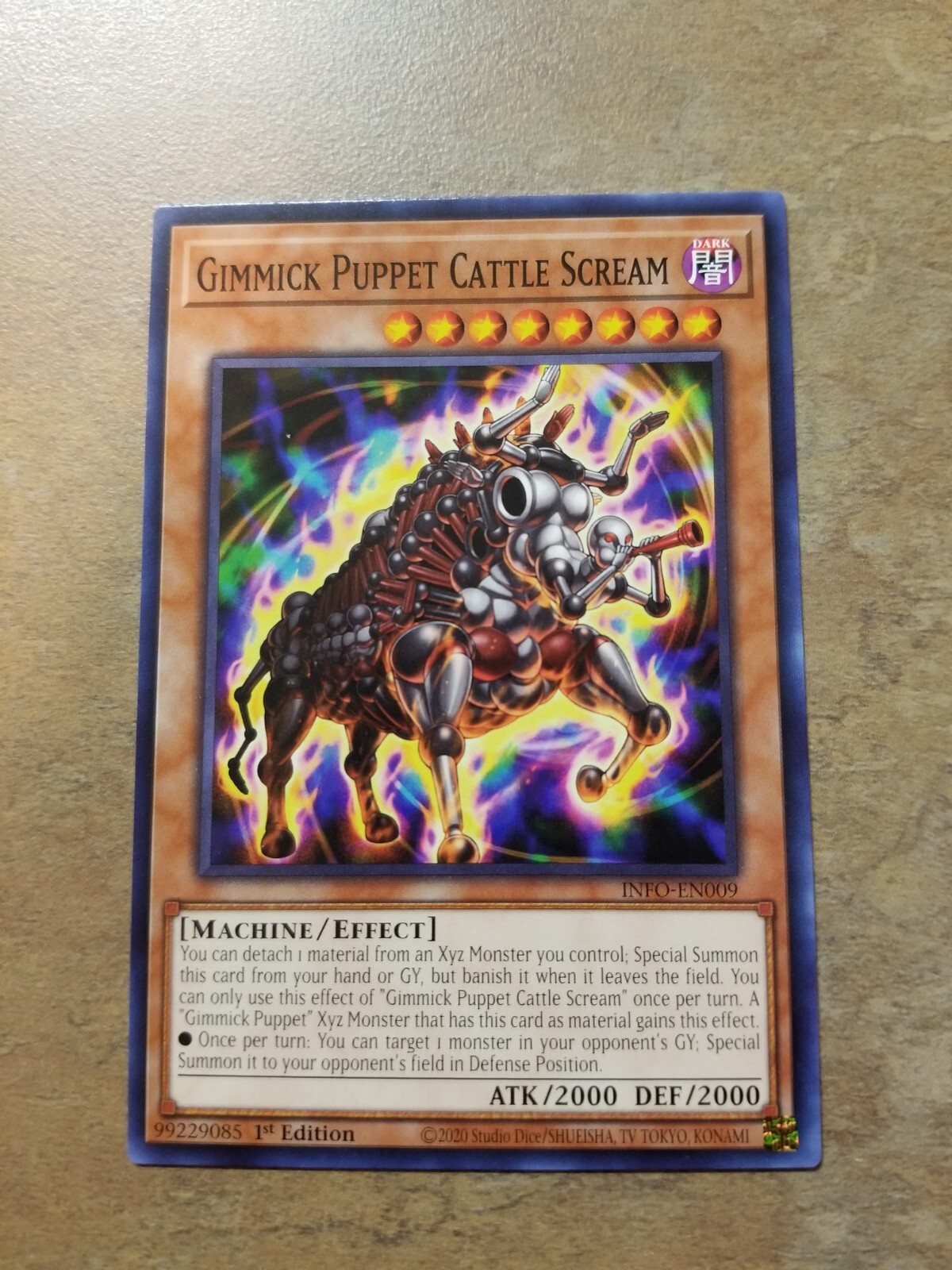 Yugioh! The Infinite Forbidden - Gimmick Puppet Cattle Scream