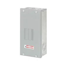 Breaker Box Panel 70 Amp 2-Space 4-Circuit Indoor Main Lug Load Center Bolt On