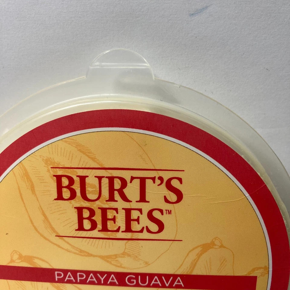 Burt's Bees cera de soja derrete tortas mamão goiaba DESCONTINUADO (1) 2,5 oz - Imagem 2 de 4
