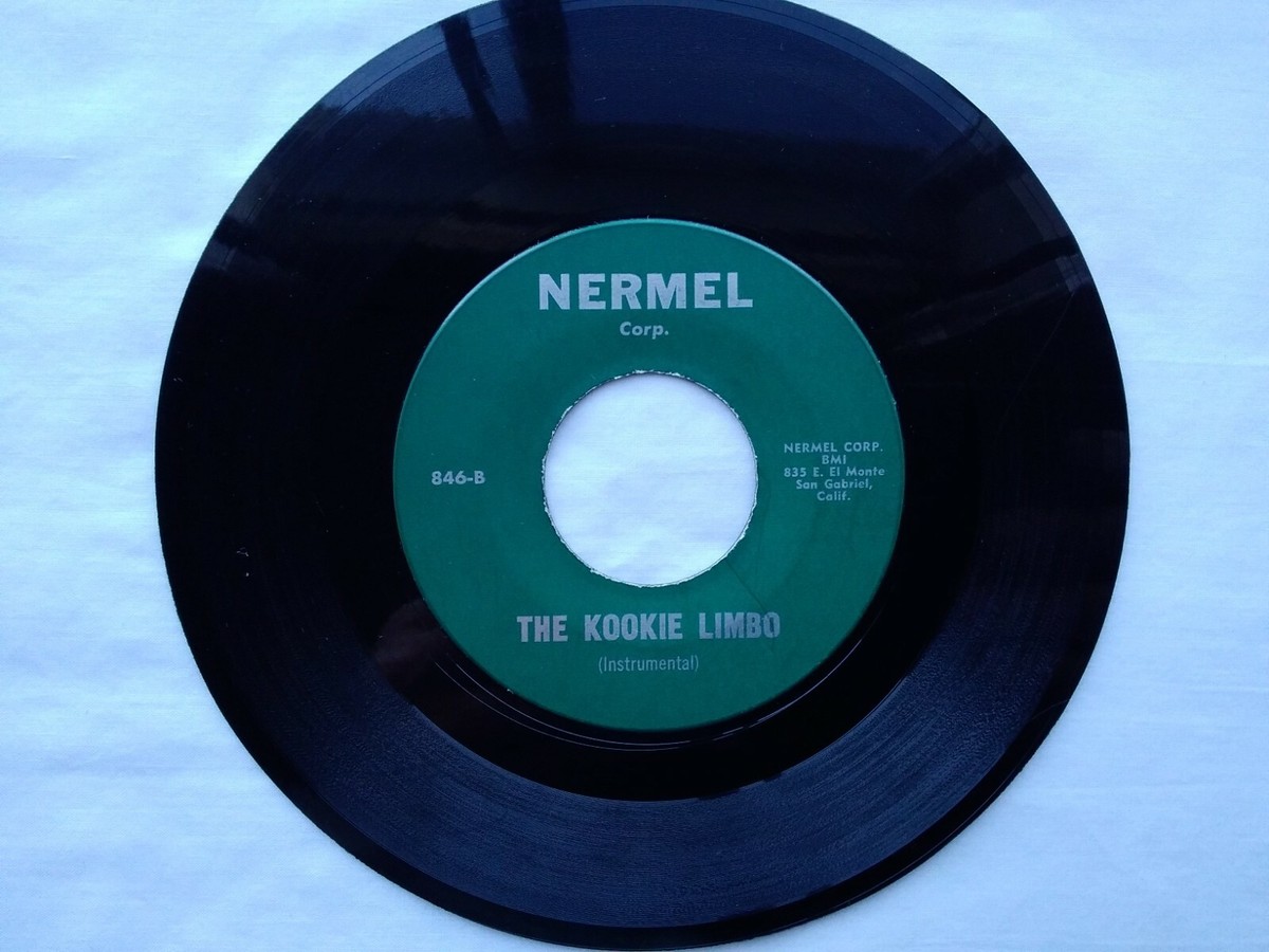 Kookie Joe 45rpm Single 7-inch Nermel Records #846 The Kookie