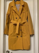 Shein Women’s Coat Mustard L
