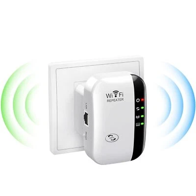 PION Repetidor WiFi con conexión LAN 2,4 GHz WiFi Extender Booster con modo router/AP