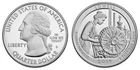 2019 ATB Lowell SILVER Proof and Clad Proof Gem Mint Quarters 2 Quarters CP10115