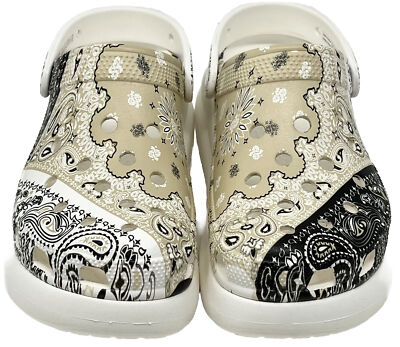 Crocs Classic Crush Bandana Platform Clog Womens size 7 Chai  display picture 1