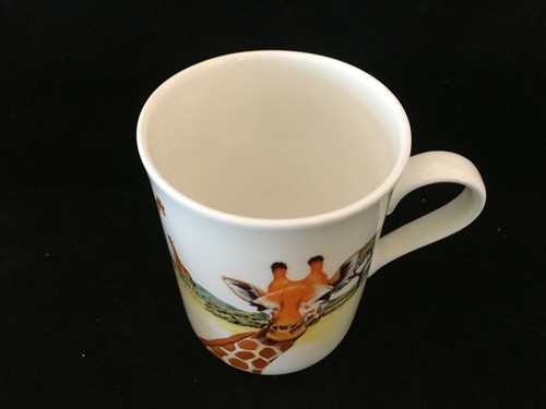 World Mug Giraffe Coffee Cup Tag 