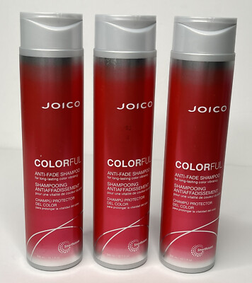 Joico Colorful Anti-Fade Shampoo 10.1 oz Each Lot Of 3