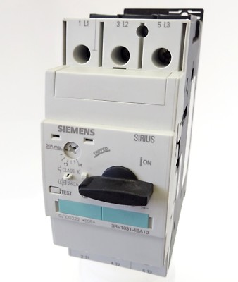 Siemens Sirius 3RV1031-4BA10 Leistungsschalter Circuit Breaker 14...20A E:05