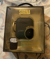 Apple Airpod Sarina Black Airpod Case Cover Generation One And Two