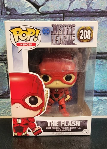 Funko Pop! DC Heroes Justice League THE FLASH #208 Vinyl Figure