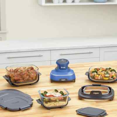 NINJA crispi 新品　未使用 Ninja Crispi 5-in-1 Portable Air Fryer System w/ 3 Containers