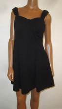 TRIXXI Stretchy Sexy Cocktail Dress,Mini Black Sundress,Prom,Club,Event,Size L