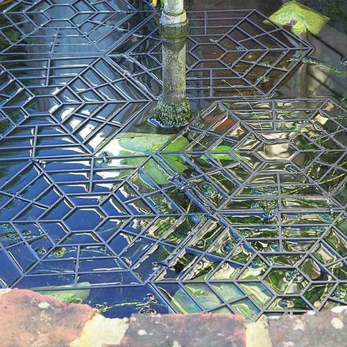 10PCS Floating Pond Protectors Plastic Net Fish Guard Grid Cover for Birds Pest^ - Picture 3 of 12