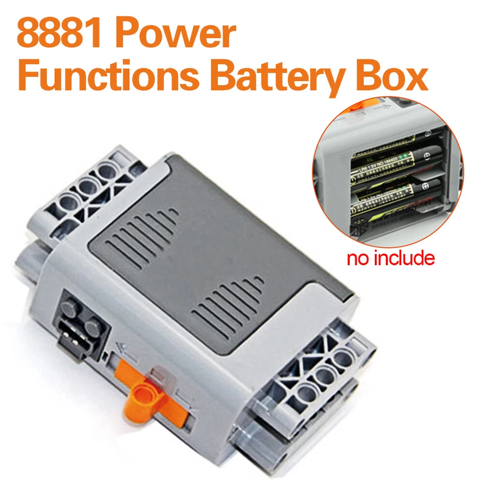 Für Technic Power Functions Batteriebox 8881 Teil Batteriekasten - Bild 2 von 4