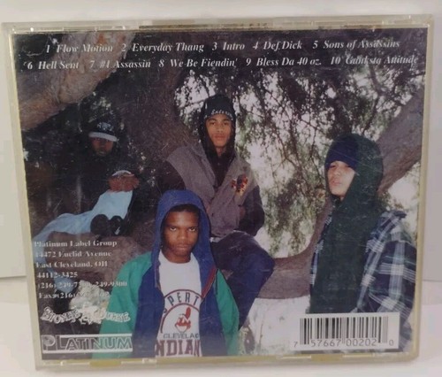 BONE Enterprise Faces Of Death 1995 Thugs Krayzie Bizzy Layzie Wish Rare Repress - Picture 2 of 4