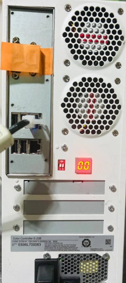 EFI Ricoh C5100S C5110S c6502 C8002 Fiery E-22B Print Server Color Controller - Image 4 of 4