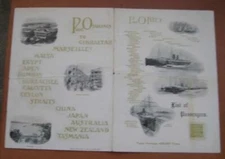 MOLDAVIA (P&O) c1905 EXCEPTIONAL COVERS