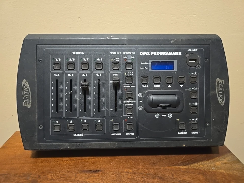 Elation Professional DMX Programmer 64-Channel Lighting Controller - For Parts - Image 4 of 4