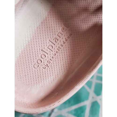 Steve Madden tie dye PINK PLATFORM Clogs sandals COOL PLANET Vegan 8 - Picture 4 of 5