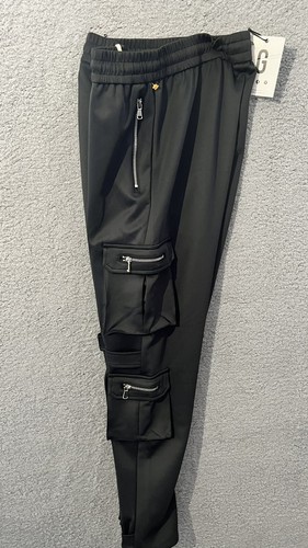 GINGTTO Cargo Zippered Pockets for Men Slim Fit Jogger Pants SZ 36x29 - Picture 9 of 12