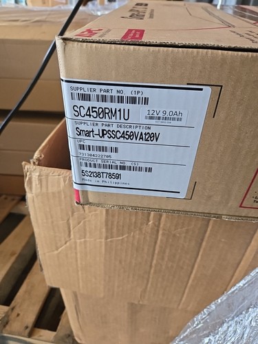 APC SC450RM1U 450VA Smart UPS System Rack Mountable Uninterrupted Power Supply - Picture 2 of 3