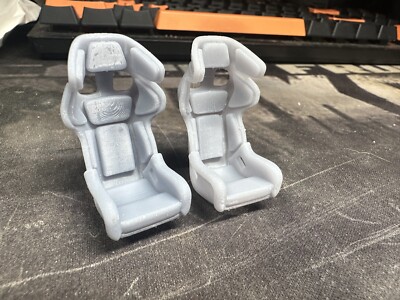 1/25 1/24 Scale 3D Printed Recaro Seats