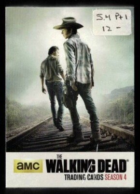 Walking Dead Season 4 Part 1: Complete Base Set (72) 2016
