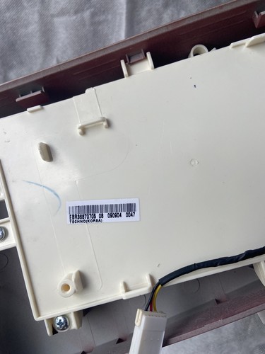 LG TRUE BALANCE WASHER RED Control Panel MGC371817-2 (TESTED) FREE SHIPPING. - Picture 9 of 9