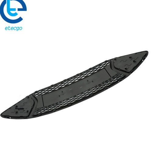 For 2013 2014 Ford Focus Glossy Black Grill Front Bumper Center Radiator Grille - Picture 12 of 15