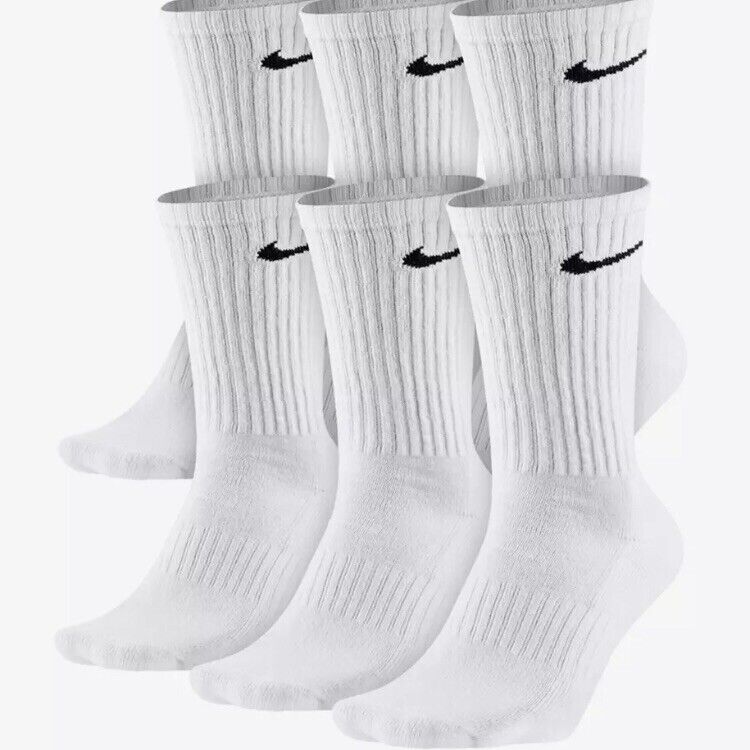 big pack of white nike socks